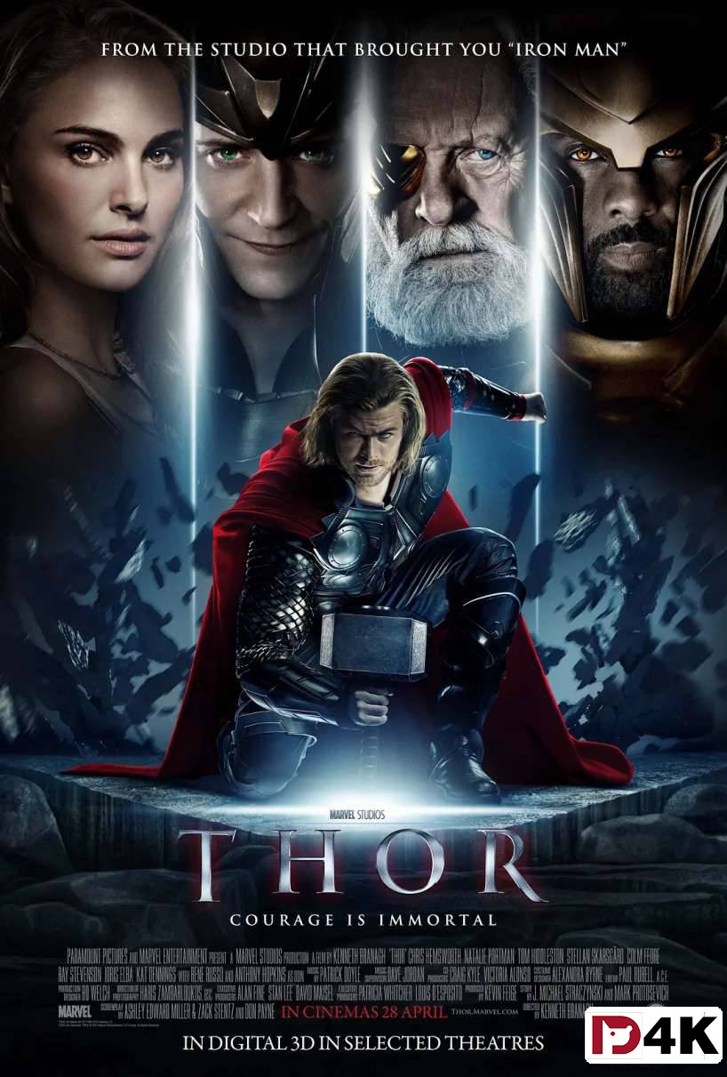 特效大片/动作/奇幻/冒险[豆瓣7.1][4K狗4K60帧蓝光电影] 雷神1 Thor .H265.10bit.DTS[2011/国英5.1双语/中英字幕/多版本]
