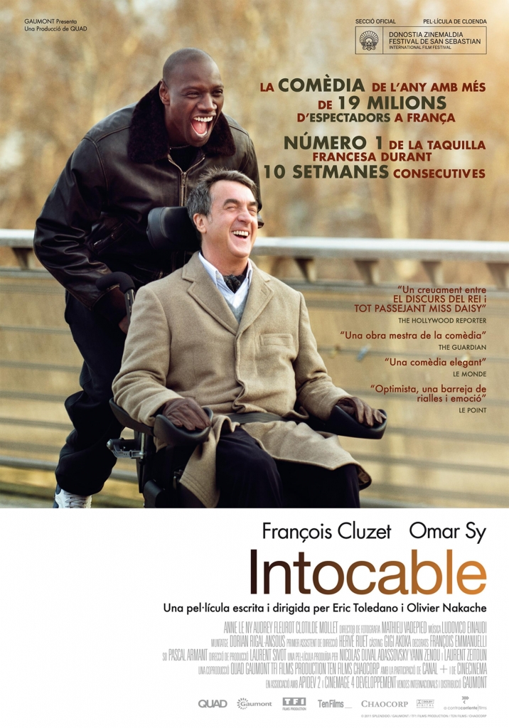 【4K】60帧/No.22豆瓣电影Top250 触不可及 Intouchables (2011)
